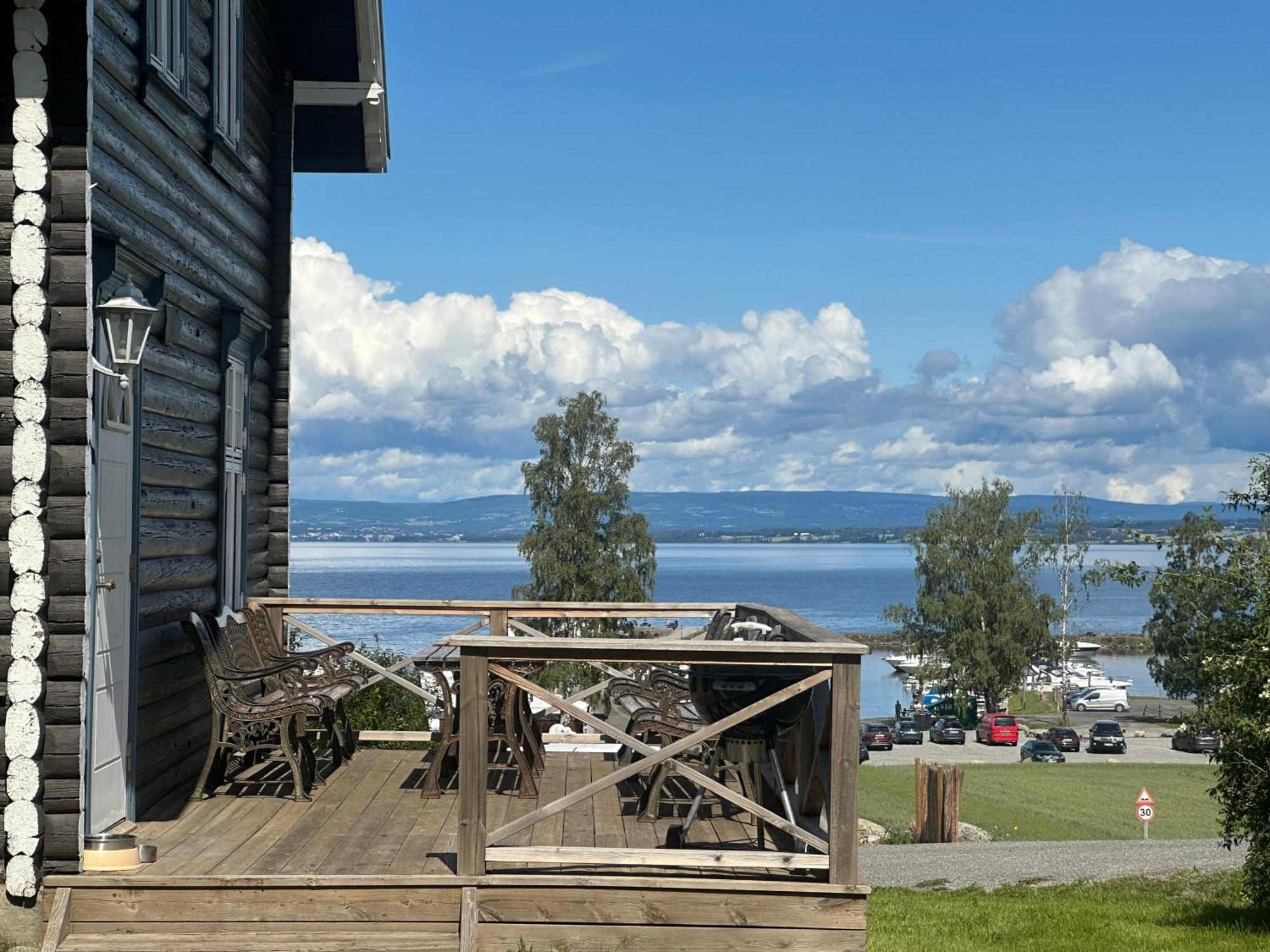 Idylliske Evjua Ved Mjosa Hotel Skreia ภายนอก รูปภาพ