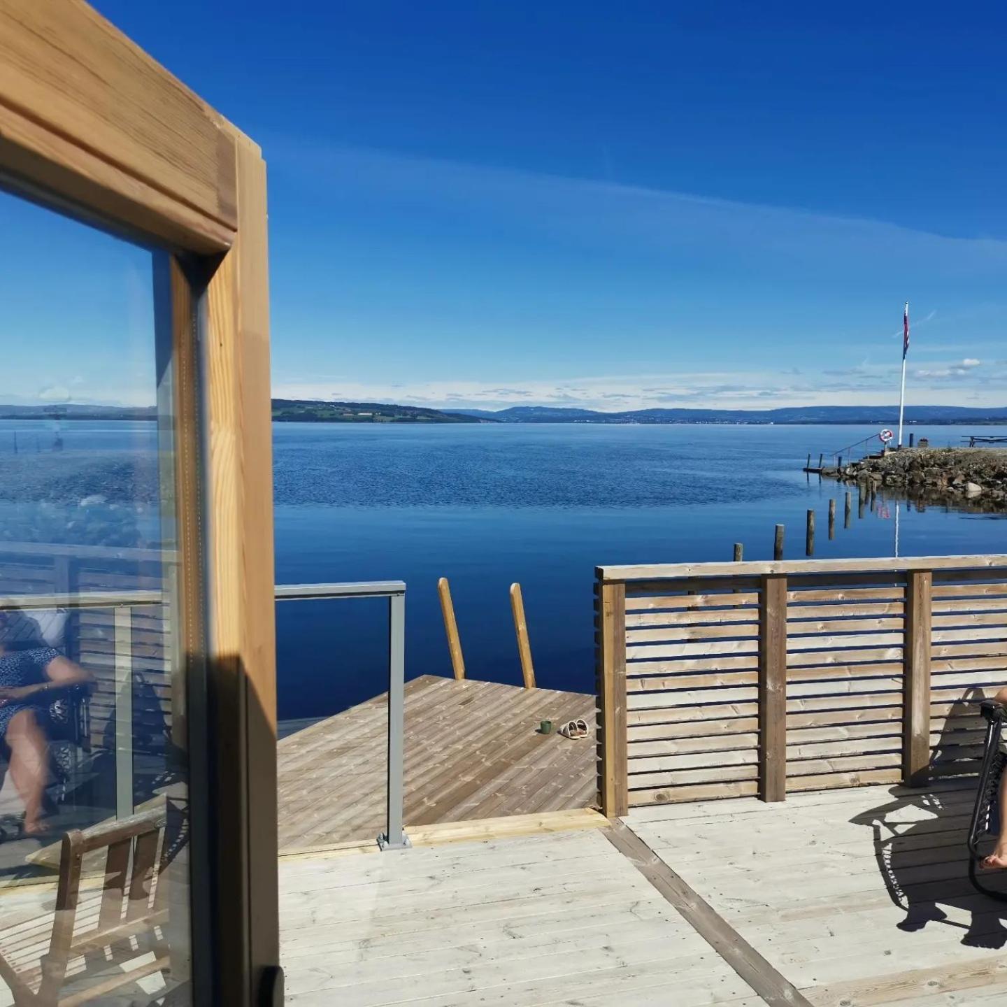 Idylliske Evjua Ved Mjosa Hotel Skreia ภายนอก รูปภาพ