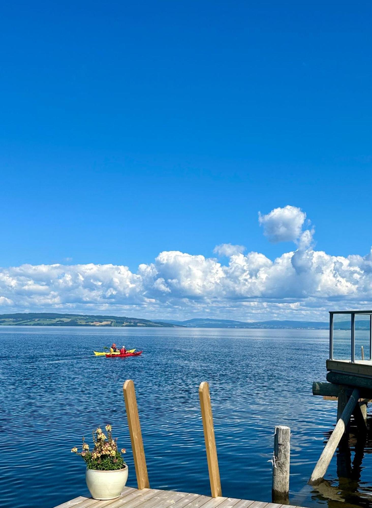 Idylliske Evjua Ved Mjosa Hotel Skreia ภายนอก รูปภาพ